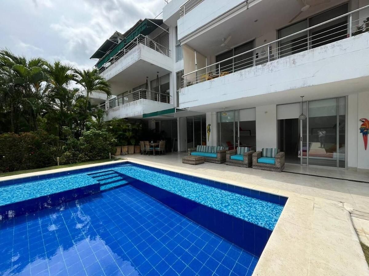 Apartamento Amplio Y Cómodo Apto 6 A Max 12 Personas Con Piscina Privada En Laguna Club Cartagena