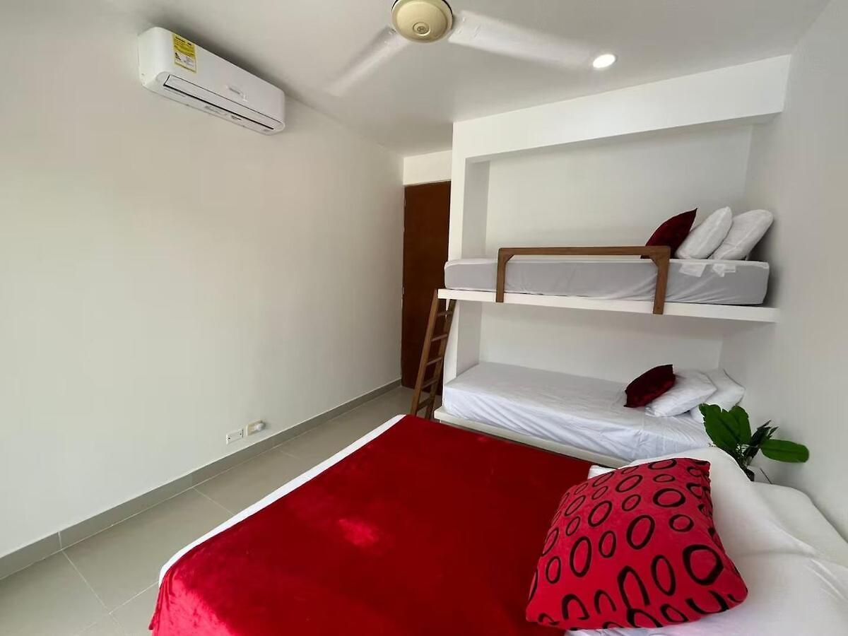Apartamento Amplio Y Cómodo Apto 6 A Max 12 Personas Con Piscina Privada En Laguna Club Cartagena