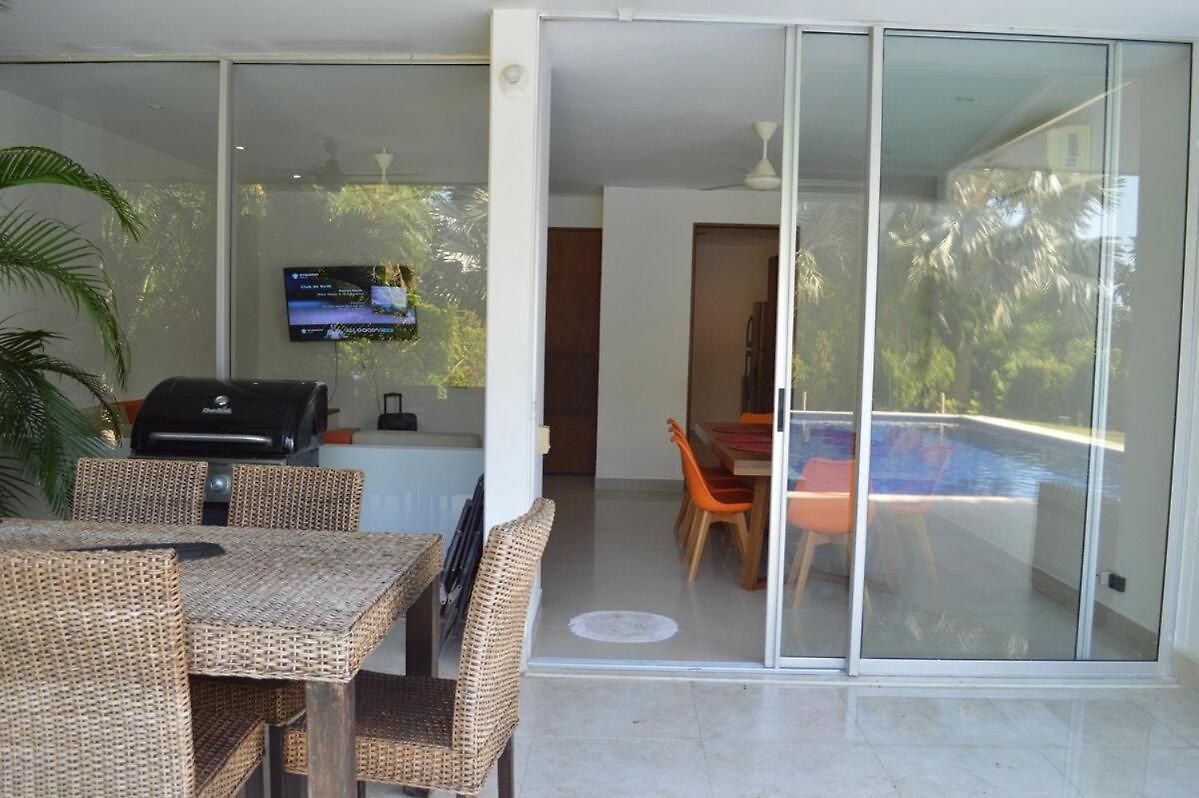 Apartamento Amplio Y Cómodo Apto 6 A Max 12 Personas Con Piscina Privada En Laguna Club Cartagena