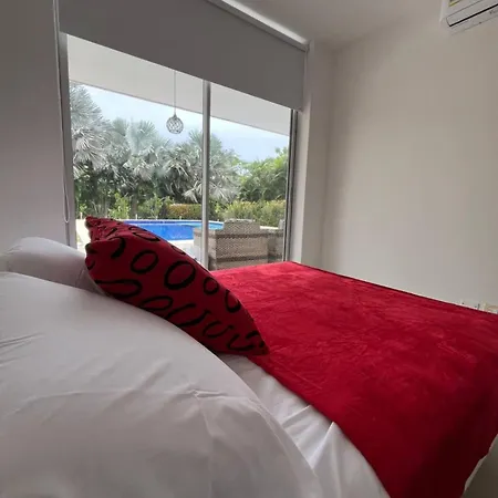 Amplio Y Cómodo Apto 6 A Max 12 Personas Con Piscina Privada En Laguna Club Apartamento Cartagena