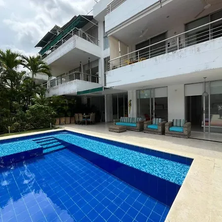 Apartment Amplio Y Comodo Apto 6 A Max 12 Personas Con Piscina Privada En Laguna Club Cartagena